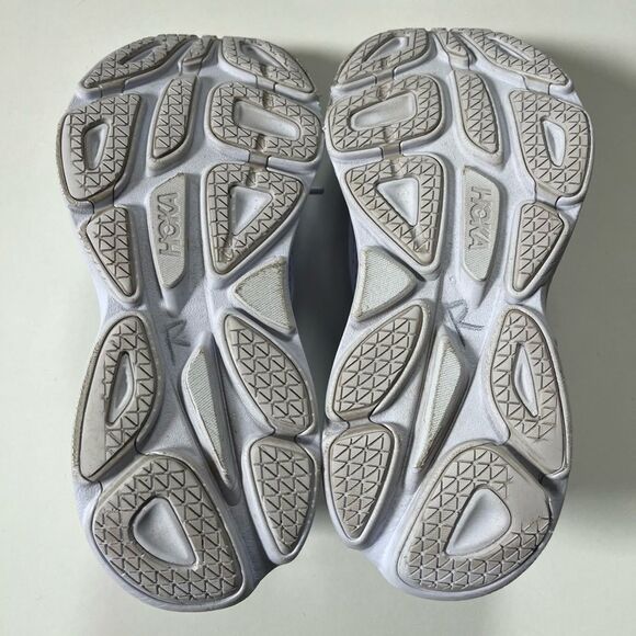 HOKA W Bondi 8 White Sneakers 10.5B - Picture 7 of 13